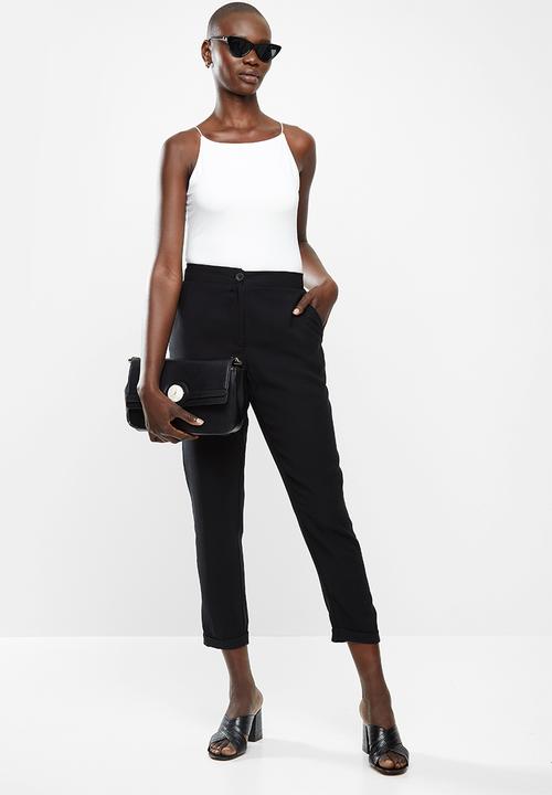 Me&B - Tapered pant - black