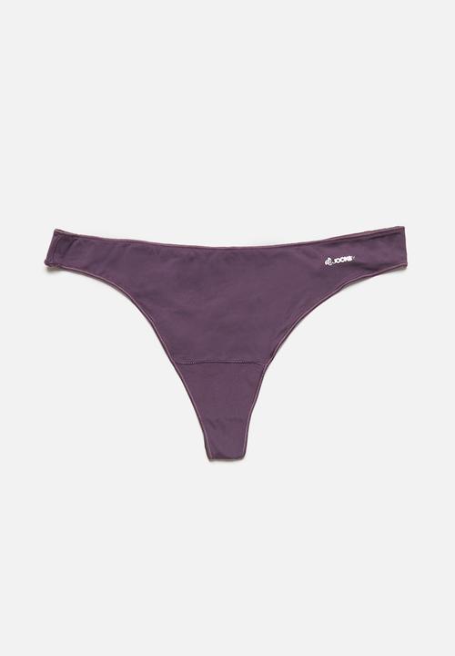 Jockey - Npl g-string 3pk - 2 pln/ 1 iht - muti 