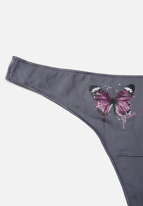 Jockey - Npl g-string 3pk - 2 pln/ 1 iht - muti 