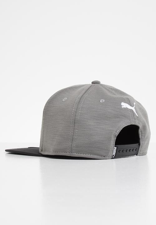 PUMA - Puma flatbrim cap puma - grey