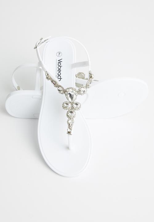Viabeach - Karpathos sandal - white
