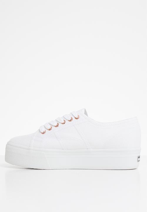 SUPERGA - 2790 Full platform - white rose gold