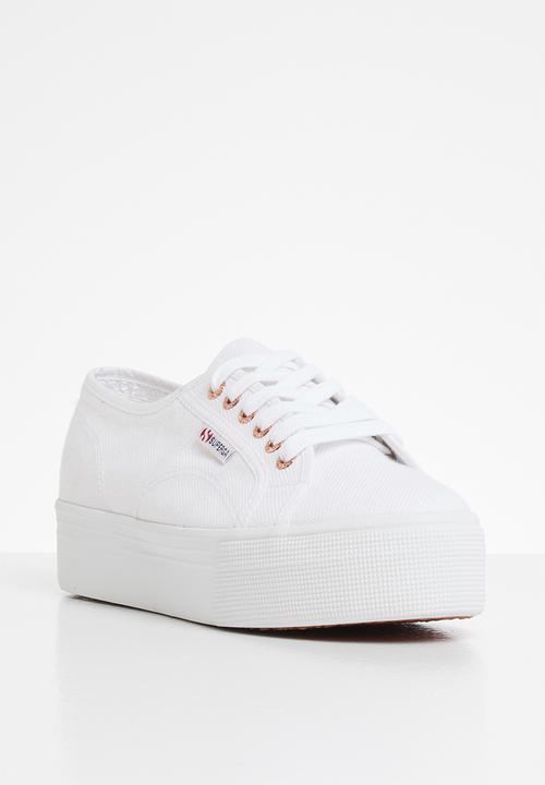 SUPERGA - 2790 Full platform - white rose gold