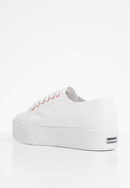SUPERGA - 2790 Full platform - white rose gold