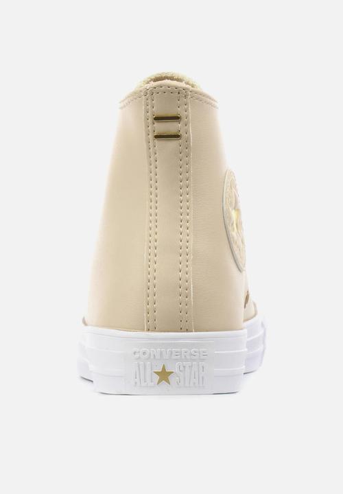 Converse - Chuck taylor all star hi - farro/gold/white