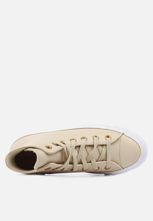 Converse - Chuck taylor all star hi - farro/gold/white