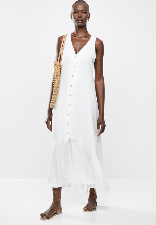 MANGO - Milos dress - white 