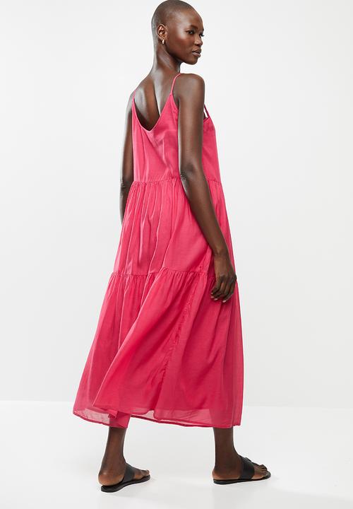 MANGO - Dress soli - pink