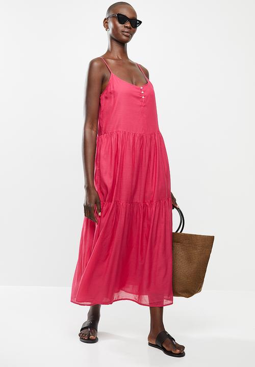 MANGO - Dress soli - pink
