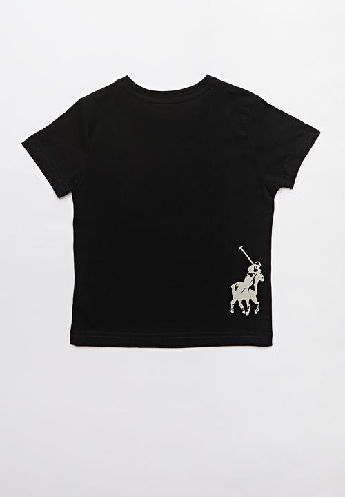 POLO - Boys rick short sleeve tee - black