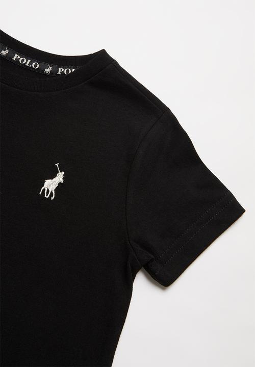 POLO - Boys rick short sleeve tee - black