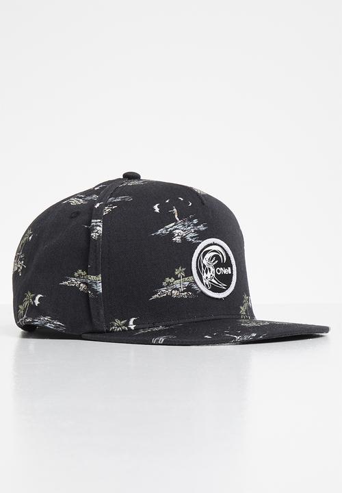 O'Neill - Palms cap - washed black