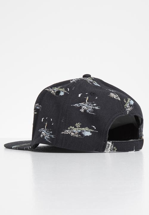 O'Neill - Palms cap - washed black