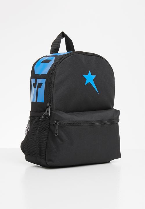 SOVIET - Nylon backpack - black & blue