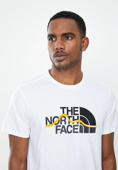 The North Face - Short sleeve mount line tee - white
