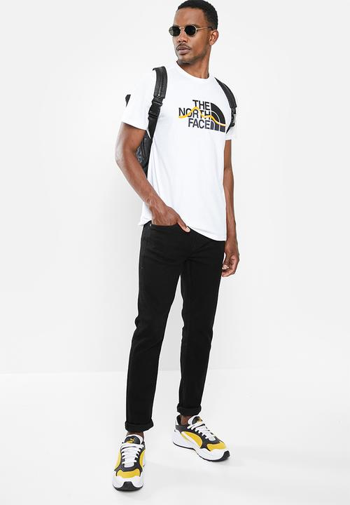 The North Face - Short sleeve mount line tee - white