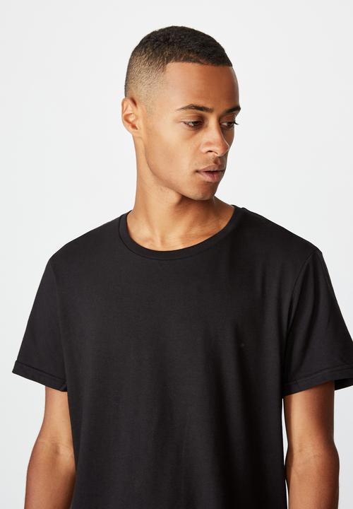 Cotton On - Essential crew T-shirt - black