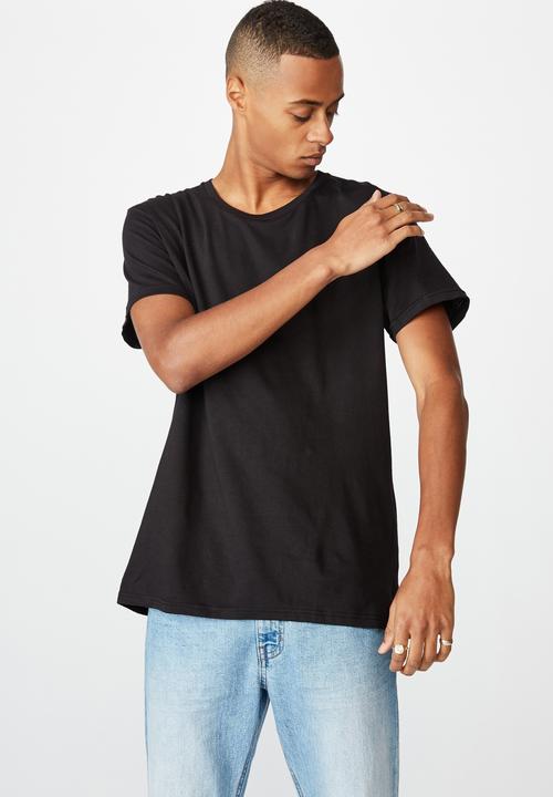 Cotton On - Essential crew T-shirt - black