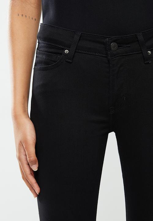 Levi’s® - 720 High Rise Super Skinny Jeans - Black Squared
