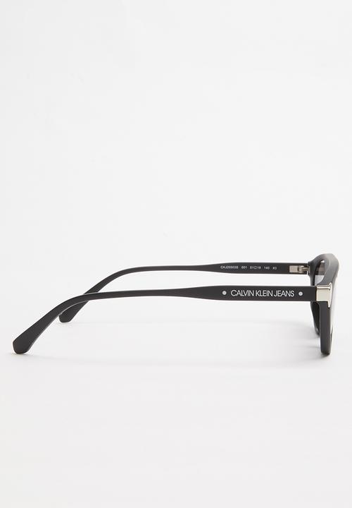 Calvin Klein - CK Contour Matte Black Sunglasses - Black
