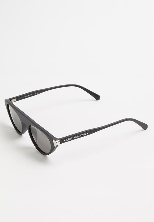Calvin Klein - CK Contour Matte Black Sunglasses - Black