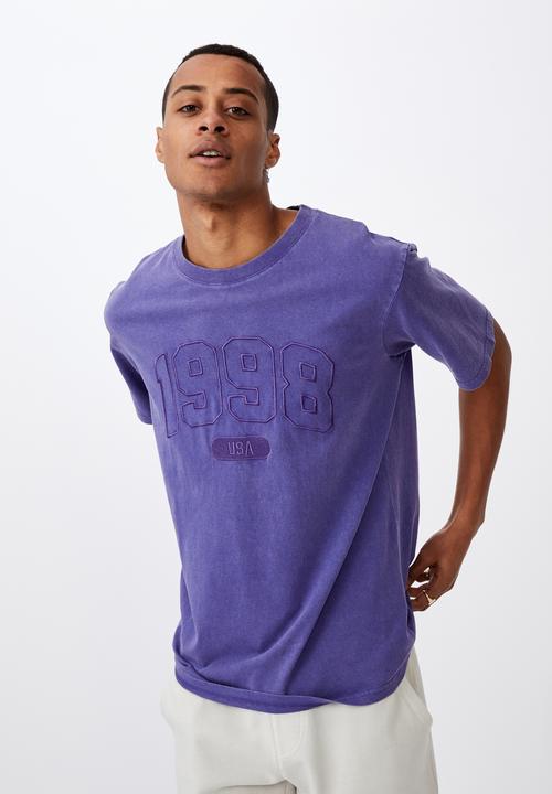 Cotton On - 1998 usa bondi tee - grape