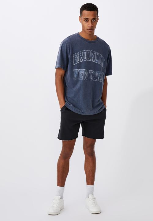 Cotton On - Brooklyn new york  bondi tee - true navy