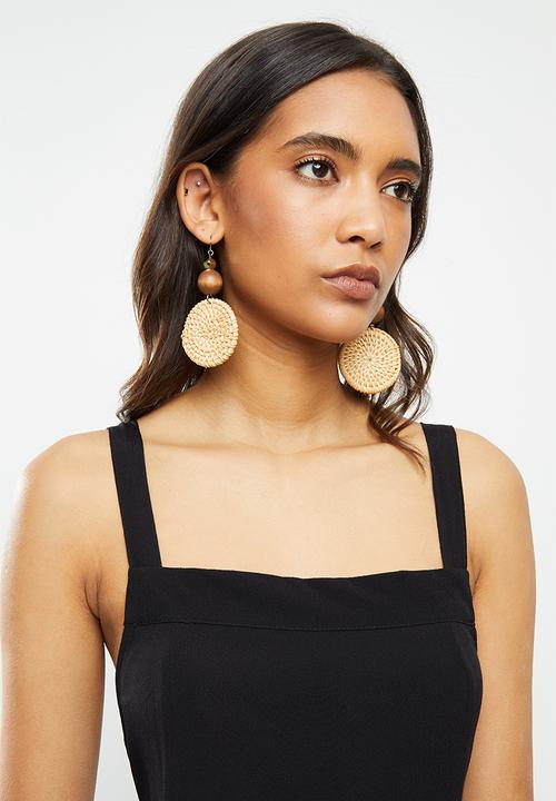 Cotton On - Woven Millie tie back midi dress - black
