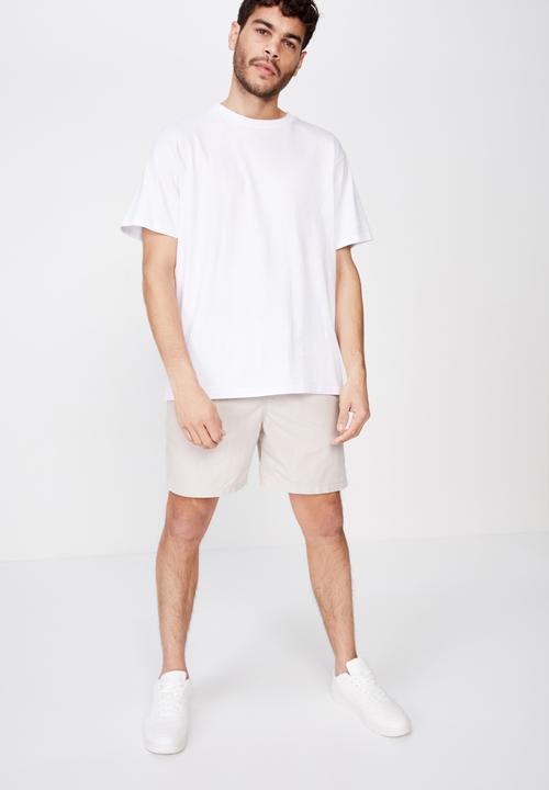Cotton On - Easy short - stone texture