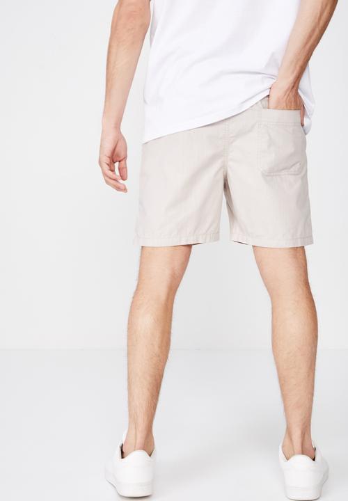 Cotton On - Easy short - stone texture