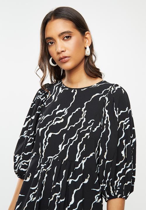 Vero Moda - Rica 3/4 puff dress - multi