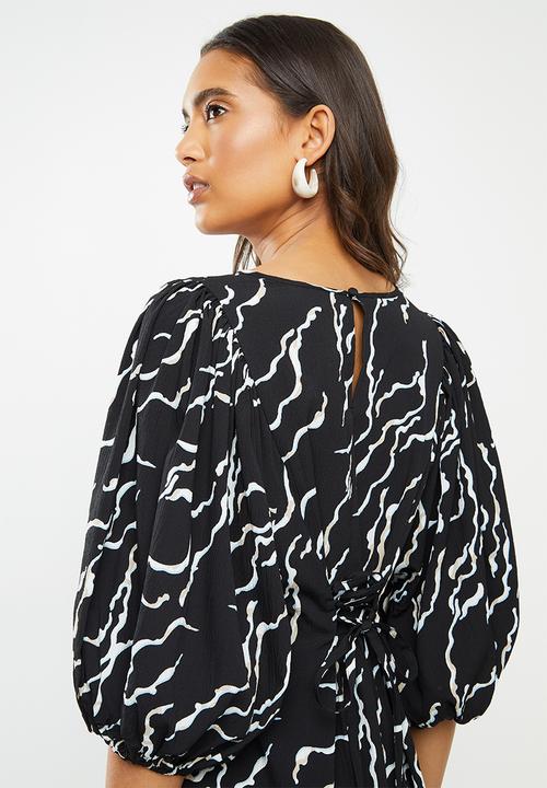 Vero Moda - Rica 3/4 puff dress - multi