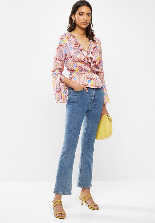 Glamorous - Ruffle blouse - multi