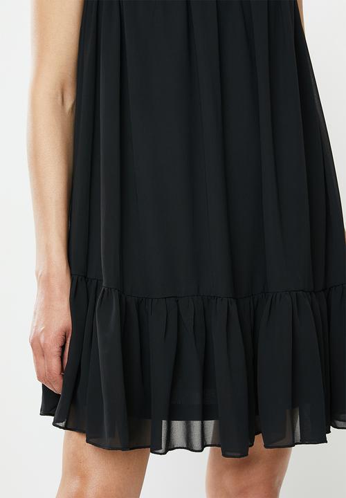 Missguided - Chain strap swing dress - black