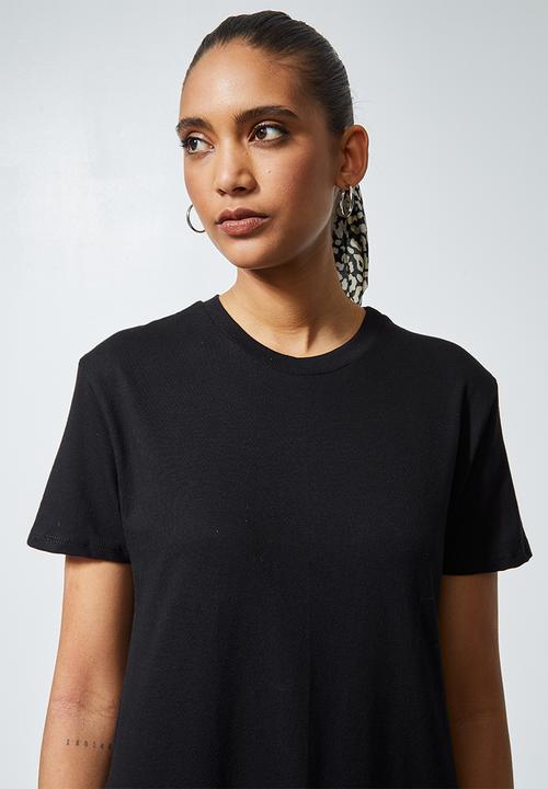 Superbalist - Trapeze pocket detail dress - black