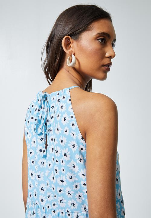 Superbalist - Halter maxi dress - blue 