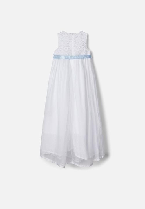 Name It - Dania christening dress -  white