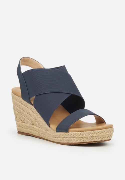 Butterfly Feet - Safarina wedge - navy