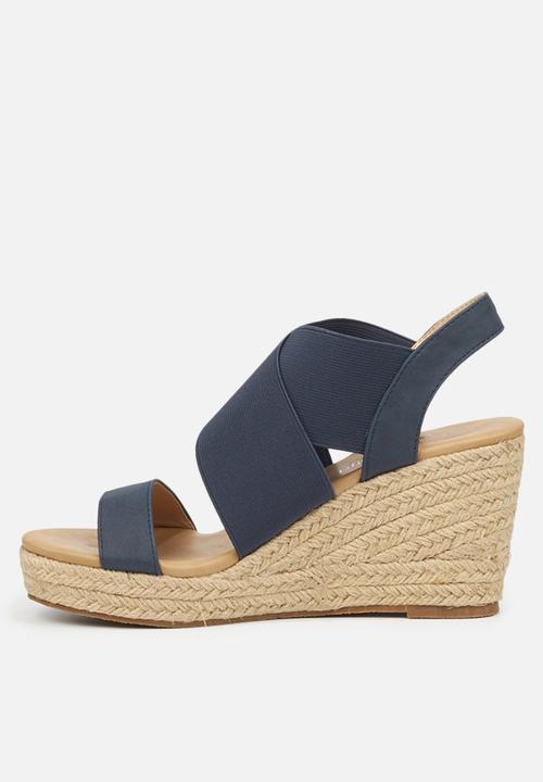 Butterfly Feet - Safarina wedge - navy