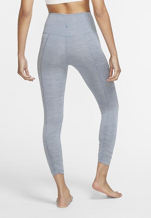 Nike - Yoga ruche 7/8 tight - blue
