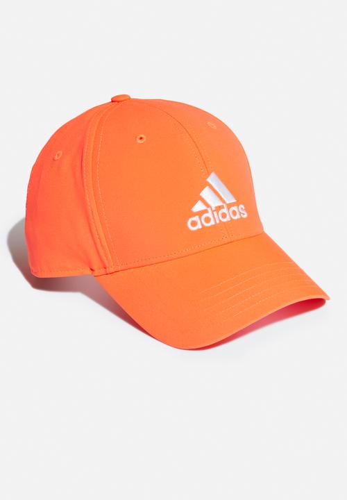adidas Performance - Baseball cap lt emb - solar red & white 