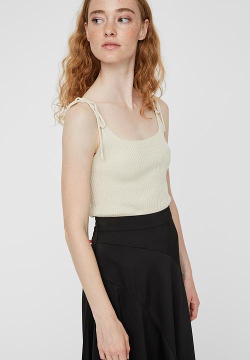 Vero Moda - Gabbi calf skirt - black