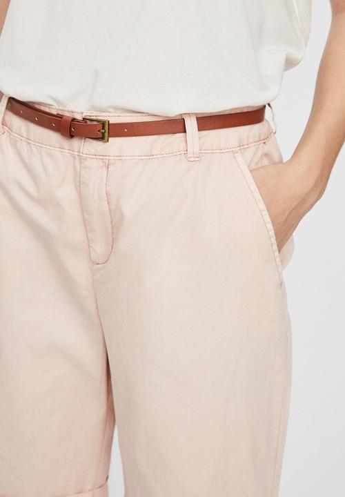Vero Moda - Flash bermuda belt shorts - pink