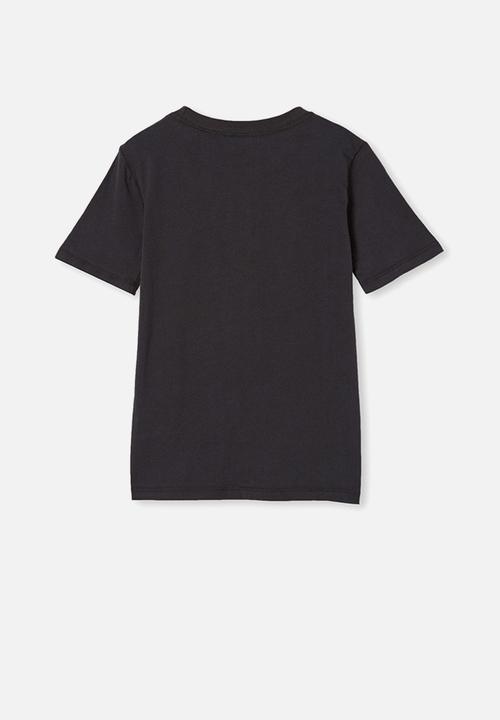 Cotton On - Max skater short sleeve tee - black 