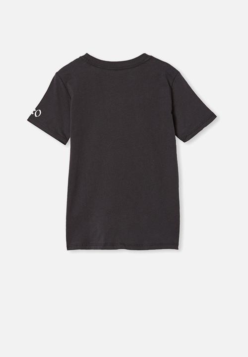 Cotton On - Max skater short sleeve tee - black 