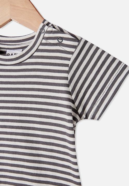 Cotton On - Jamie short sleeve tee - grey 