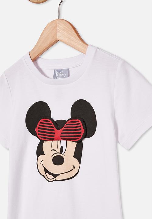 Cotton On - Short sleeve license tee - white