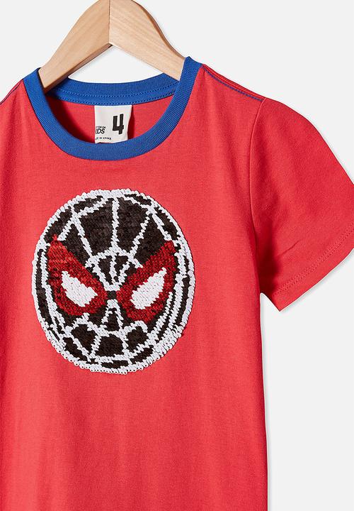 Cotton On - Short sleeve license tee - red