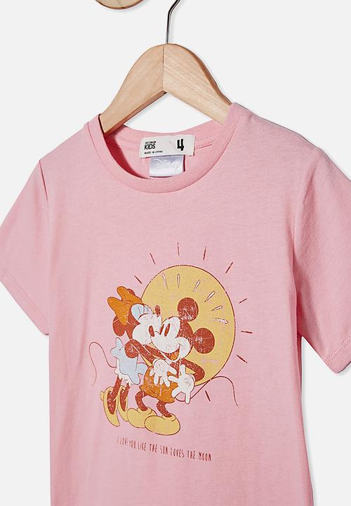 Cotton On - License short sleeve tee - pink