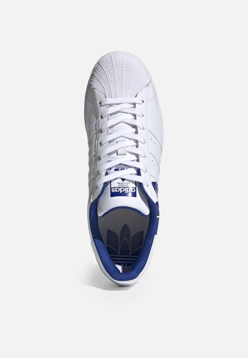 adidas Originals - Superstar - white/royal blue